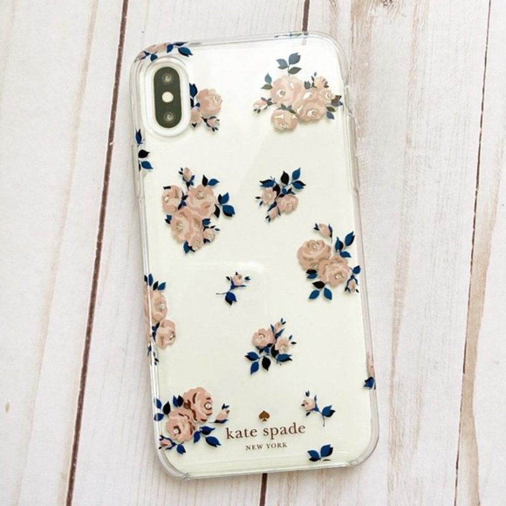 Kate Spade iPhone X Floral Hard Cell Phone Case - Picture 4 of 4